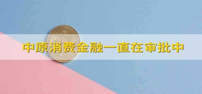 中原消费金融一直在审批中怎么回事 中原消费金融显示审批中什么情况