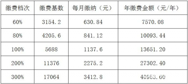 赤峰市红山区2020年度城镇职工养老保险个人缴费相关问题通知